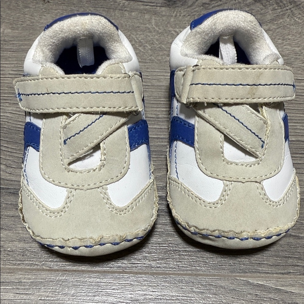 Koolaburra White and Blue Baby Walkers